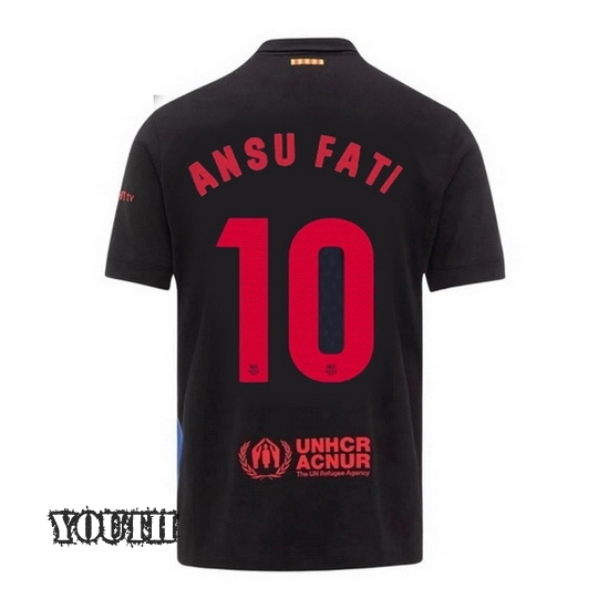 2024/2025 Ansu Fati #10 Away Youth Soccer Jersey - Click Image to Close