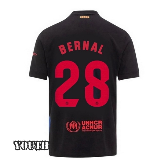 2024/2025 Marc Bernal #28 Away Youth Soccer Jersey - Click Image to Close