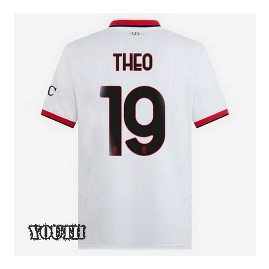 2024/2025 Theo Hernandez #19 Away Youth Soccer Jersey - Click Image to Close