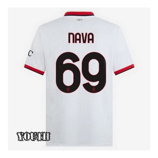 2024/2025 Lapo Maria Nava #69 Away Youth Soccer Jersey - Click Image to Close