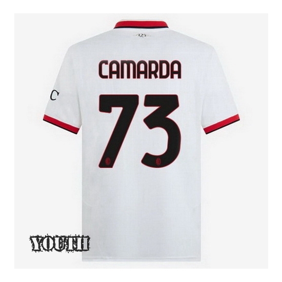 2024/2025 Francesco Camarda #73 Away Youth Soccer Jersey - Click Image to Close