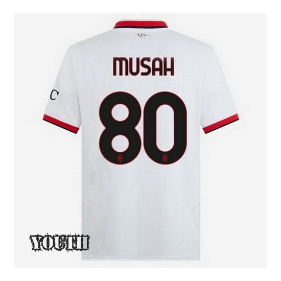 2024/2025 Yunus Musah #80 Away Youth Soccer Jersey - Click Image to Close