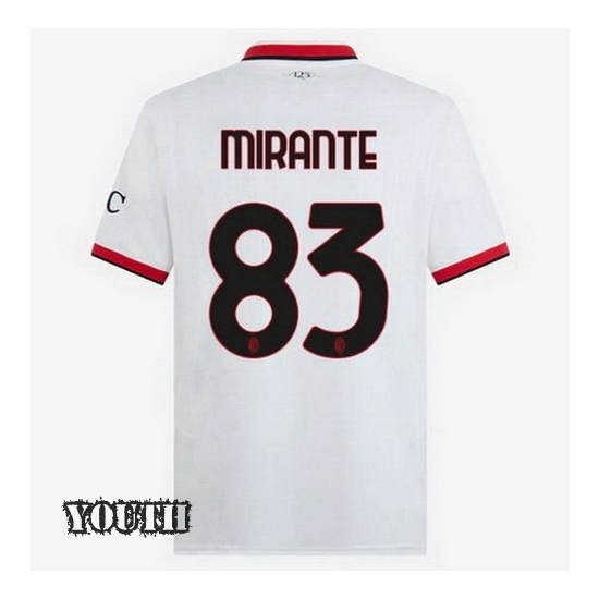 2024/2025 Antonio Mirante #83 Away Youth Soccer Jersey