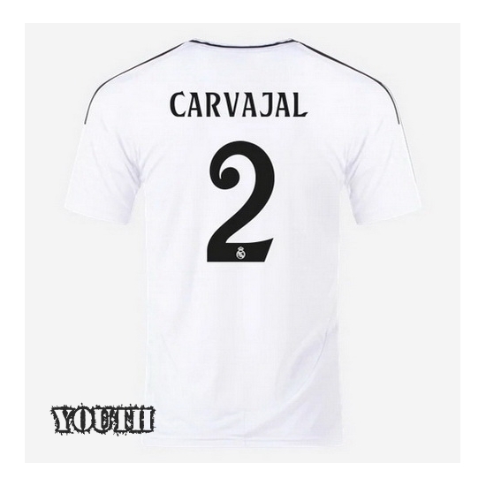 2024/2025 Dani Carvajal #2 Home Youth Soccer Jersey - Click Image to Close