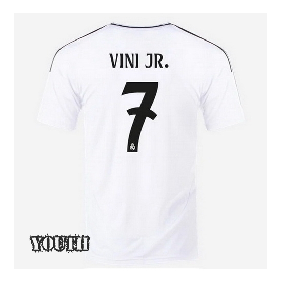 2024/2025 Vinicius Junior #7 Home Youth Soccer Jersey - Click Image to Close