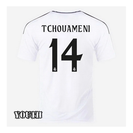 2024/2025 Aurelien Tchouameni #14 Home Youth Soccer Jersey