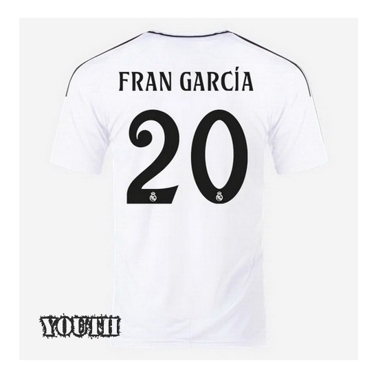 2024/2025 Fran Garcia #20 Home Youth Soccer Jersey