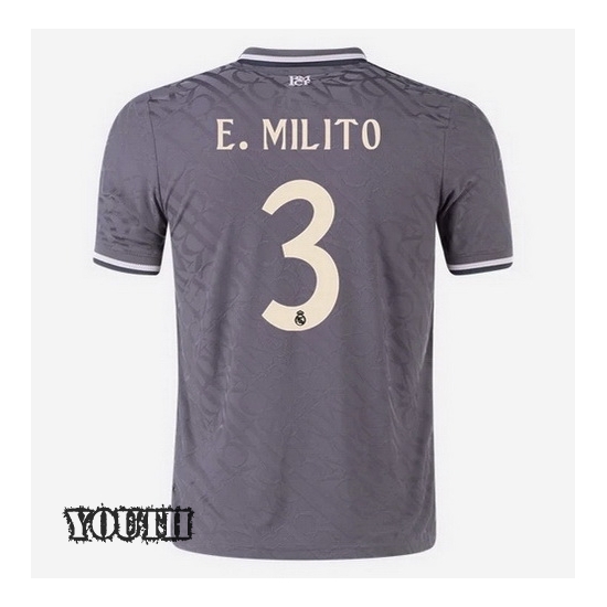 2024/2025 eder Militao #3 Away Youth Soccer Jersey - Click Image to Close