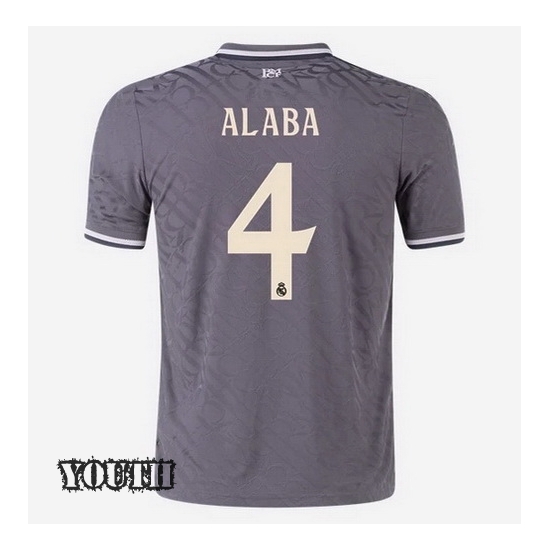 2024/2025 David Alaba #4 Away Youth Soccer Jersey - Click Image to Close