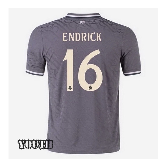 2024/2025 Endrick #16 Away Youth Soccer Jersey