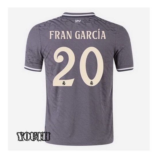 2024/2025 Fran Garcia #20 Away Youth Soccer Jersey