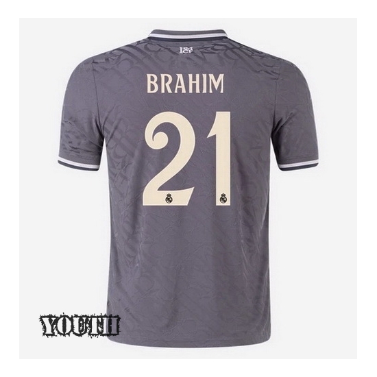 2024/2025 Brahim Diaz #21 Away Youth Soccer Jersey