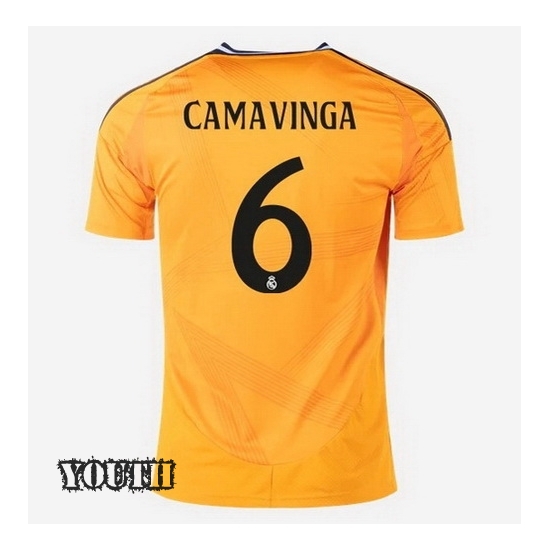 2024/2025 Eduardo Camavinga #6 Third Youth Soccer Jersey - Click Image to Close