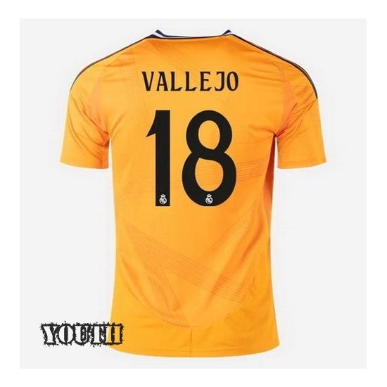 2024/2025 Jesus Vallejo #18 Third Youth Soccer Jersey - Click Image to Close