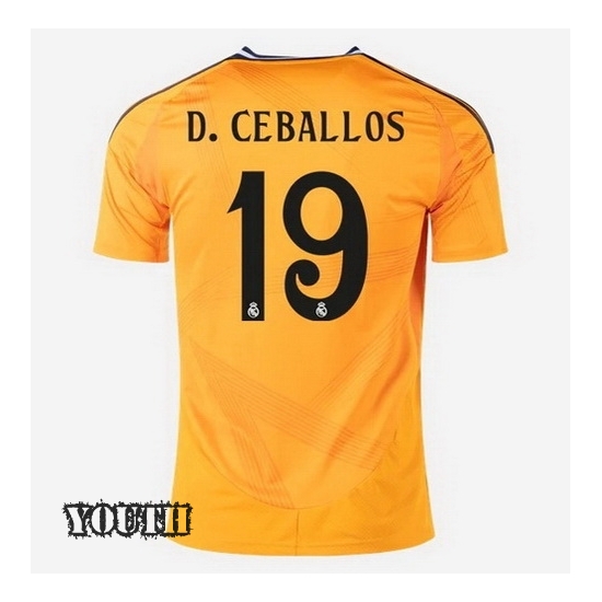 2024/2025 Dani Ceballos #19 Third Youth Soccer Jersey - Click Image to Close