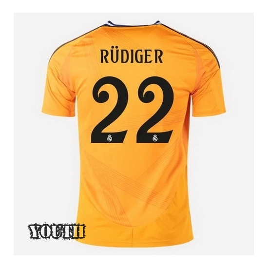 2024/2025 Antonio Rudiger #22 Third Youth Soccer Jersey - Click Image to Close