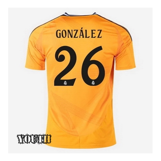 2024/2025 Fran Gonzalez #26 Third Youth Soccer Jersey