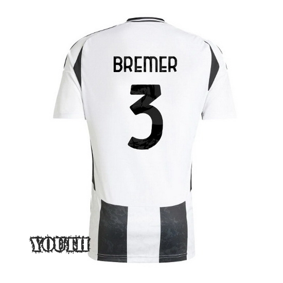 2024/2025 Bremer #3 Home Youth Soccer Jersey - Click Image to Close