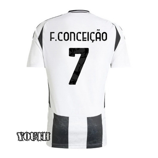 2024/2025 Francisco Conceicao #7 Home Youth Soccer Jersey - Click Image to Close