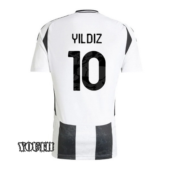 2024/2025 Kenan Yildiz #10 Home Youth Soccer Jersey - Click Image to Close