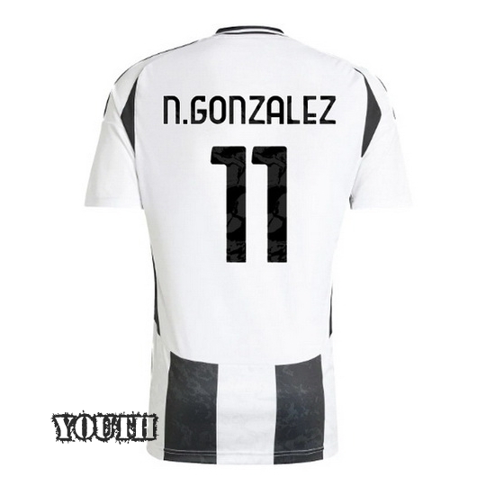 2024/2025 Nicolas Gonzalez #11 Home Youth Soccer Jersey - Click Image to Close