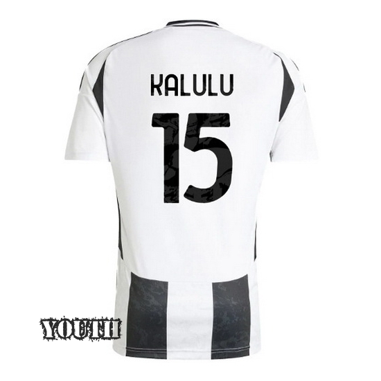 2024/2025 Pierre Kalulu #15 Home Youth Soccer Jersey - Click Image to Close