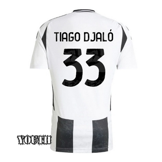 2024/2025 Tiago Djalo #33 Home Youth Soccer Jersey