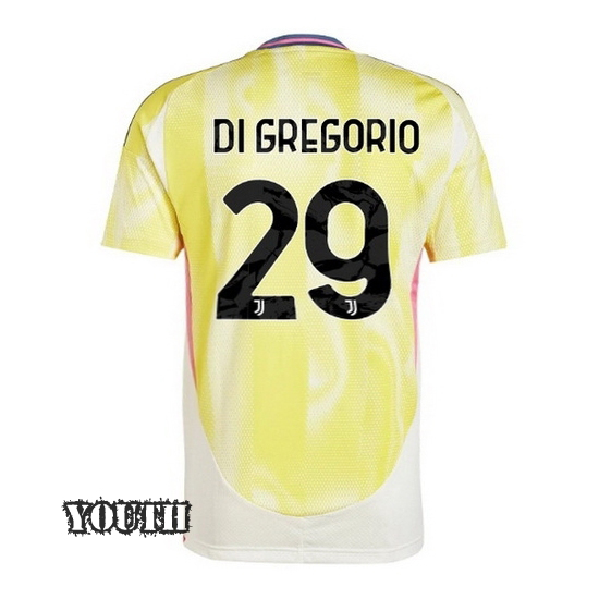 2024/2025 Michele Di Gregorio #29 Away Youth Soccer Jersey