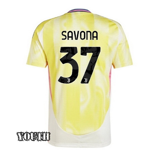 2024/2025 Nicolo Savona #37 Away Youth Soccer Jersey - Click Image to Close