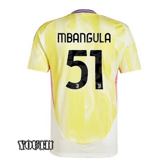 2024/2025 Samuel Mbangula #51 Away Youth Soccer Jersey