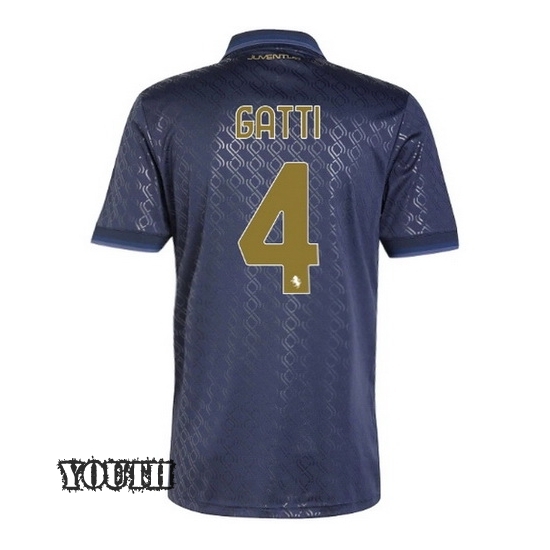 2024/2025 Federico Gatti #4 Third Youth Soccer Jersey - Click Image to Close