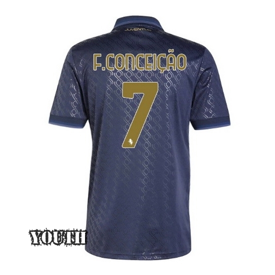 2024/2025 Francisco Conceicao #7 Third Youth Soccer Jersey