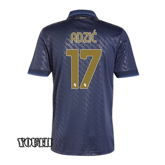 2024/2025 Vasilije Adzic #17 Third Youth Soccer Jersey - Click Image to Close