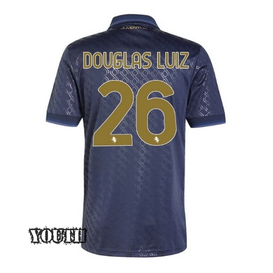 2024/2025 Douglas Luiz #26 Third Youth Soccer Jersey