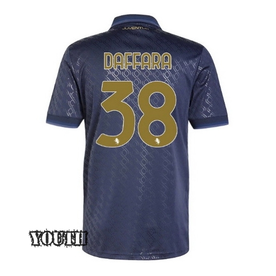 2024/2025 Giovanni Daffara #38 Third Youth Soccer Jersey - Click Image to Close