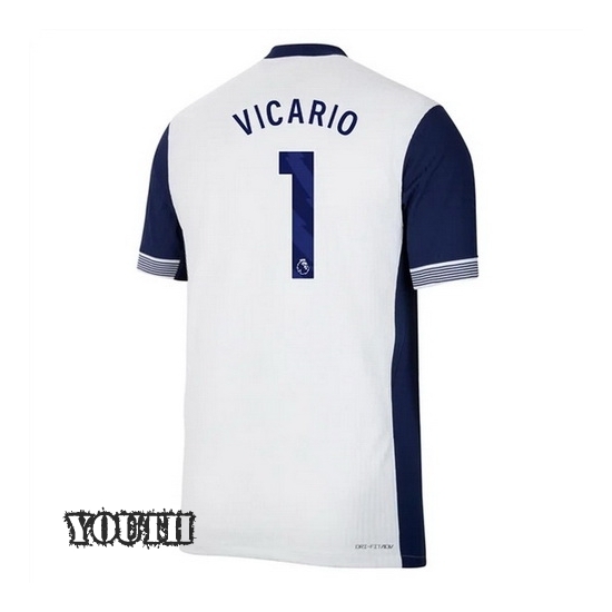 2024/2025 Guglielmo Vicario #1 Home Youth Soccer Jersey - Click Image to Close