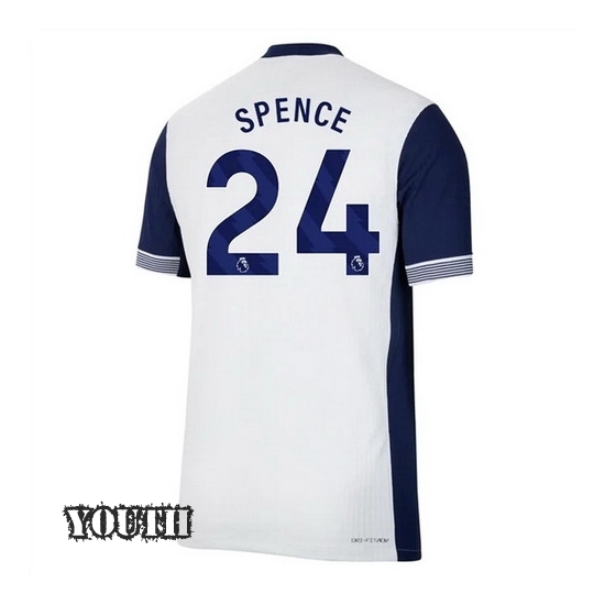 2024/2025 Djed Spence #24 Home Youth Soccer Jersey - Click Image to Close