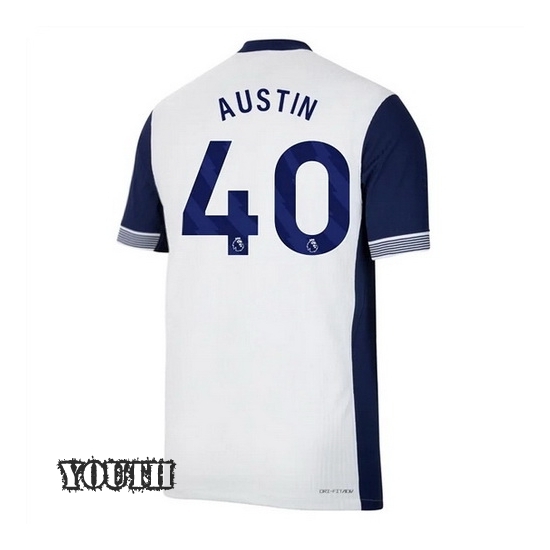 2024/2025 Brandon Austin #40 Home Youth Soccer Jersey