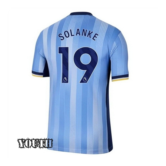 2024/2025 Dominic Solanke #19 Away Youth Soccer Jersey - Click Image to Close