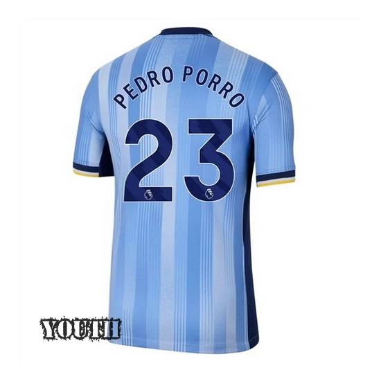 2024/2025 Pedro Porro #23 Away Youth Soccer Jersey