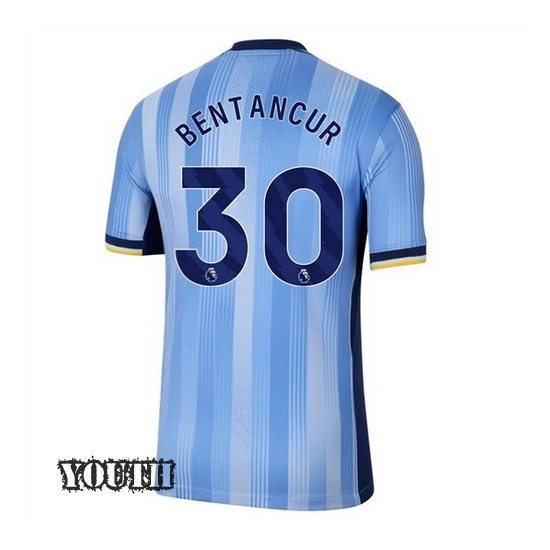 2024/2025 Rodrigo Bentancur #30 Away Youth Soccer Jersey