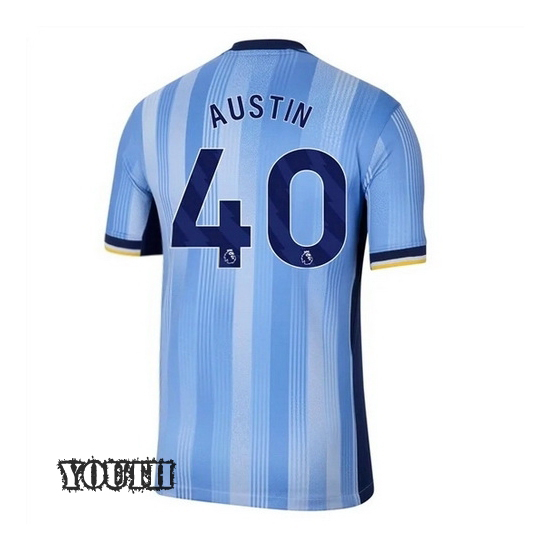 2024/2025 Brandon Austin #40 Away Youth Soccer Jersey