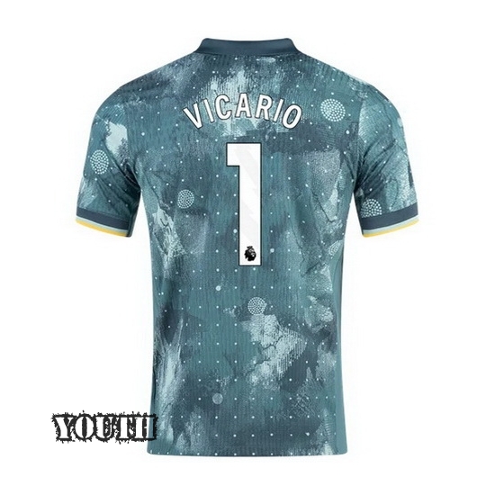 2024/2025 Guglielmo Vicario #1 Third Youth Soccer Jersey - Click Image to Close