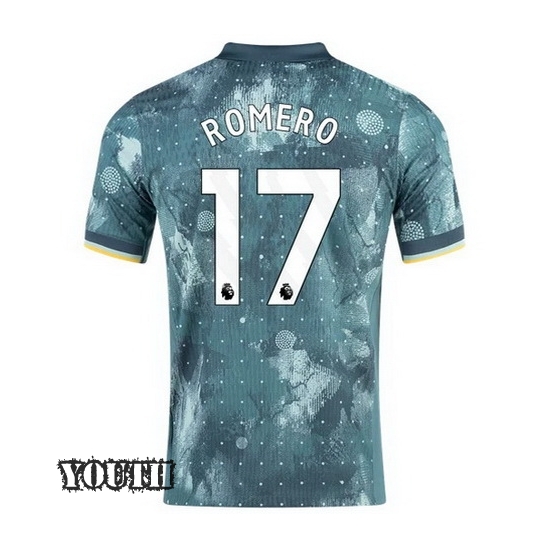 2024/2025 Cristian Romero #17 Third Youth Soccer Jersey - Click Image to Close