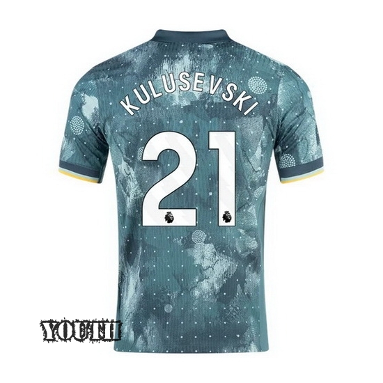 2024/2025 Dejan Kulusevski #21 Third Youth Soccer Jersey - Click Image to Close