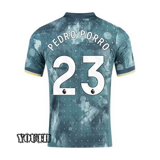 2024/2025 Pedro Porro #23 Third Youth Soccer Jersey - Click Image to Close