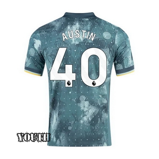 2024/2025 Brandon Austin #40 Third Youth Soccer Jersey