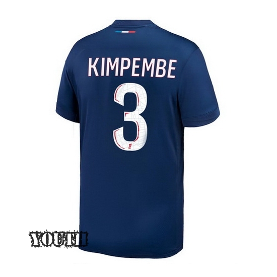 2024/2025 Presnel Kimpembe #3 Home Youth Soccer Jersey