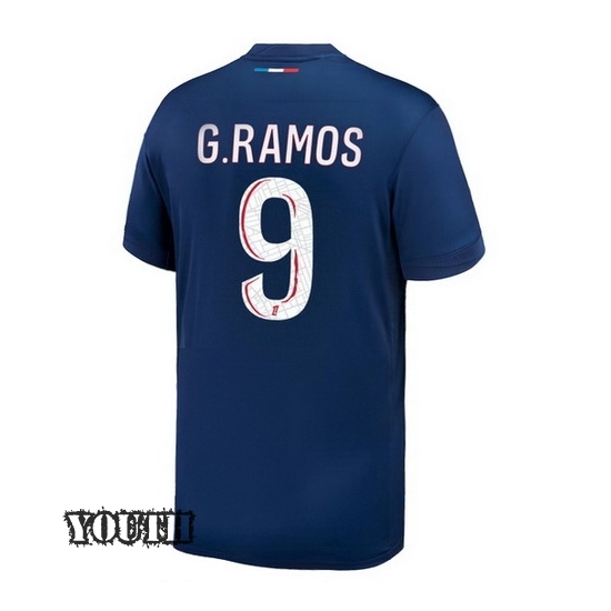 2024/2025 Goncalo Ramos #9 Home Youth Soccer Jersey