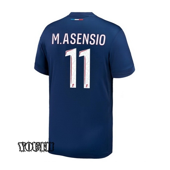 2024/2025 Marco Asensio #11 Home Youth Soccer Jersey